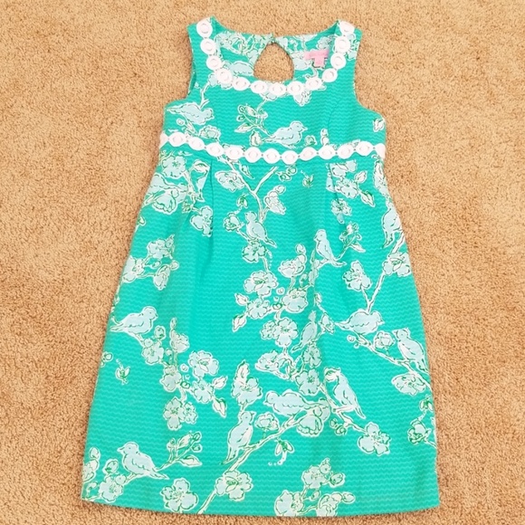 Lilly Pulitzer Other - Lilly Pulitzer girls size 10, green pleated dress